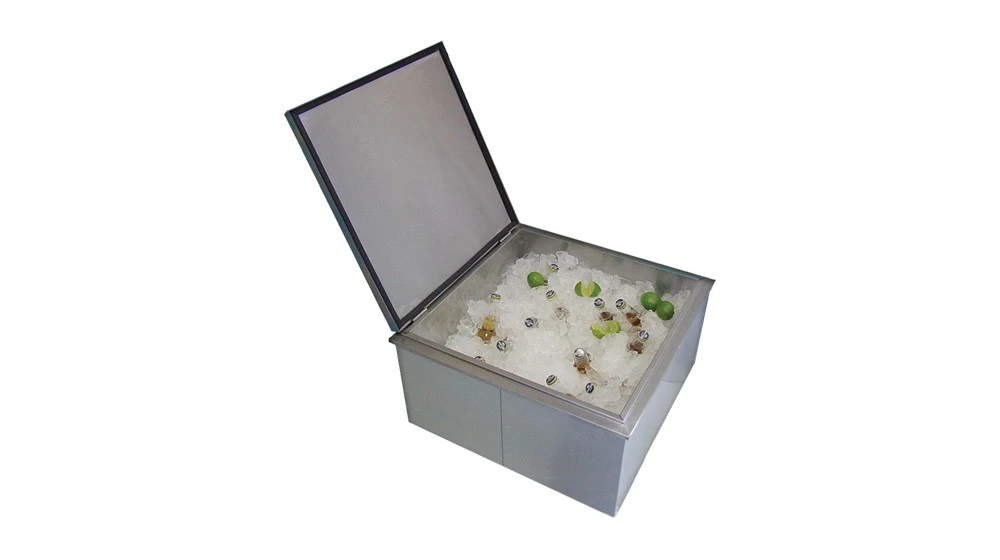 Fully Insulated 18 X 18 Drop In Ice Storage Bin
