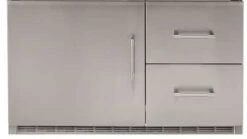 Alfresco 42" Refrigerator Cart W Marinating Drawers - ARXE-42C