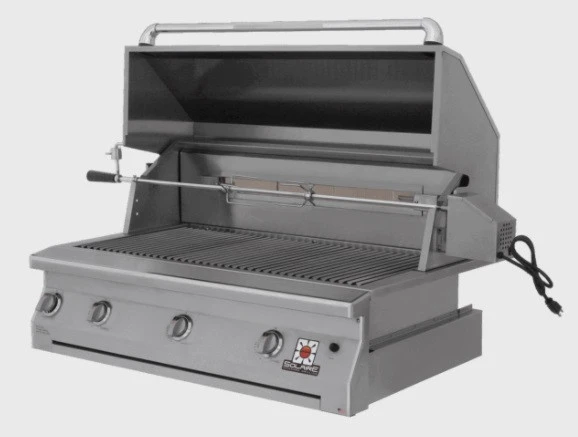 Solaire 42" InfraVection Built-In Grill W One IR Burner, Rotis | LP