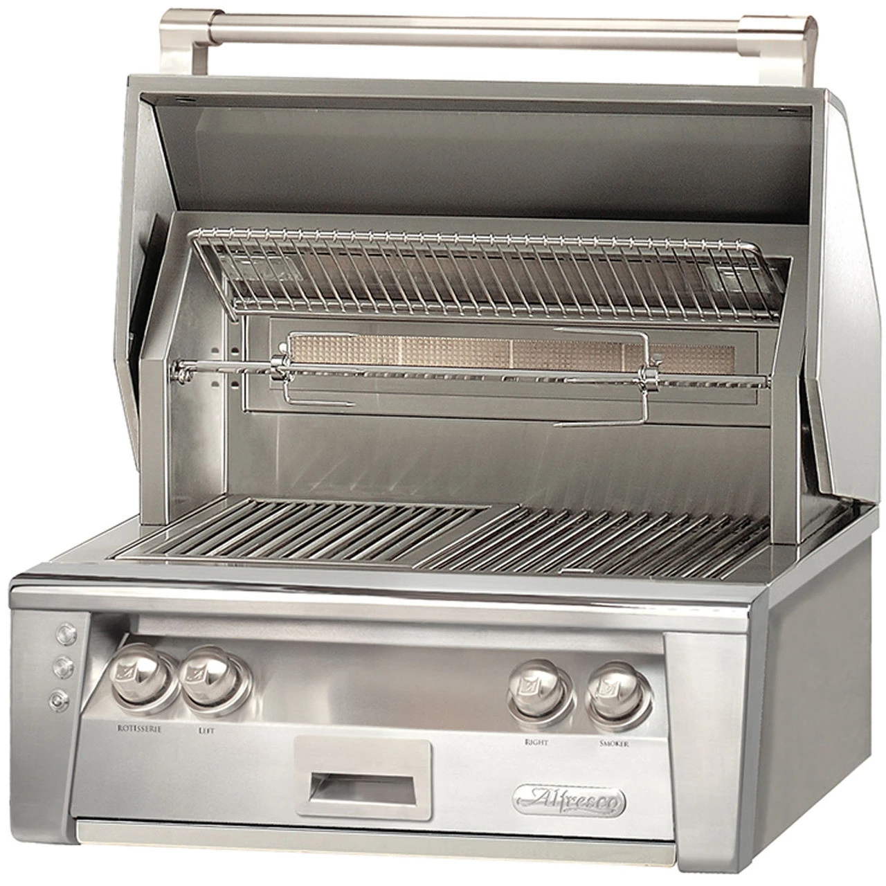 Alfresco ALXE 30" Built-In Grill With 2 Stainless U Burners