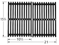 15 3/4 X 21, Backyard Grill Stamped Porcelain Steel Cooking Grates - 51352