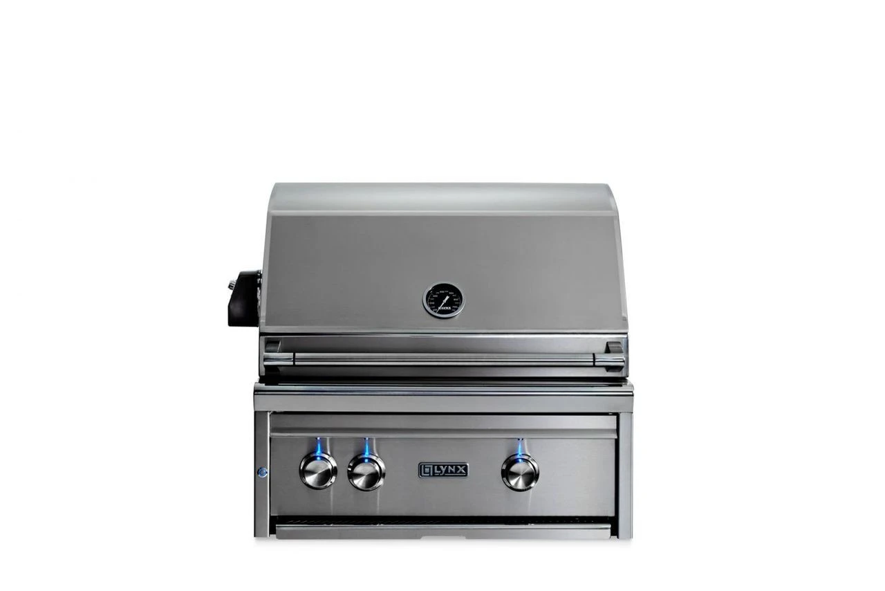 Lynx 27" Built-in Grill W All Ceramic Burners And Rotisserie - L27R