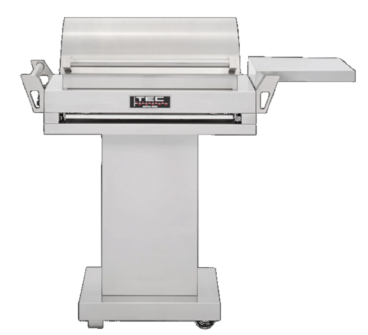 TEC Infrared G Sport Grill With Stainless Pedestal & Side Shelf