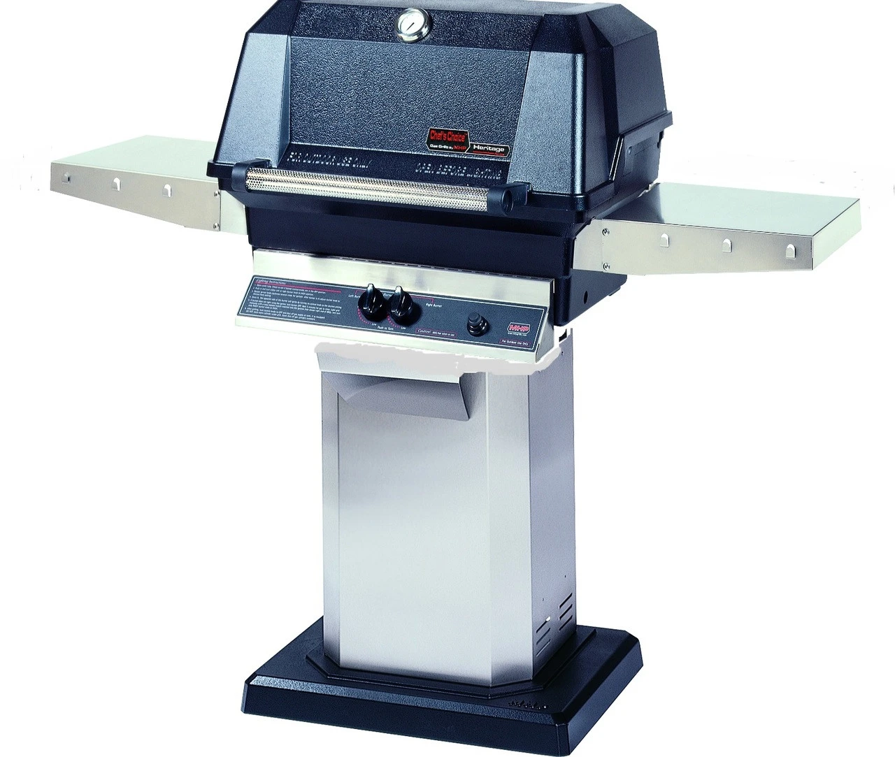 MHP WNK Grill On Column With Permanent Mounting Base - Image 2
