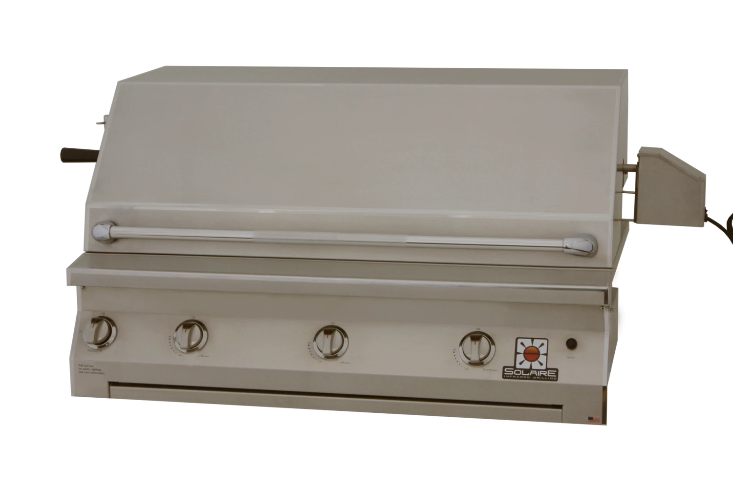Solaire 42" All Infrared Built-in Grill, Rotisserie