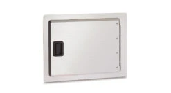 FireMagic Legacy 14 X 20 Single Stainless Storage Door With Black Latch Handle - 23914-S