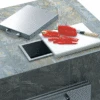 Lynx Counter-top Trash Chute, Cutting Board Cover - L18TS