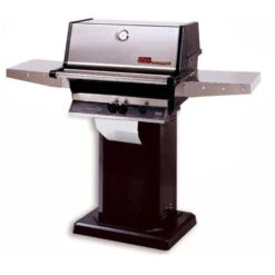 MHP TKJ2 Propane Grill W/ SearMagic Grids On Black Base
