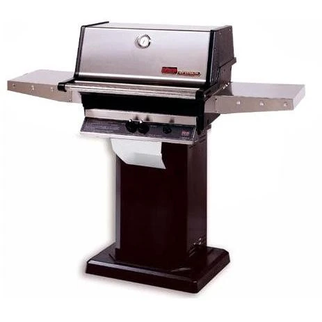 MHP TKJ2 Propane Grill W/ SearMagic Grids On Black Base